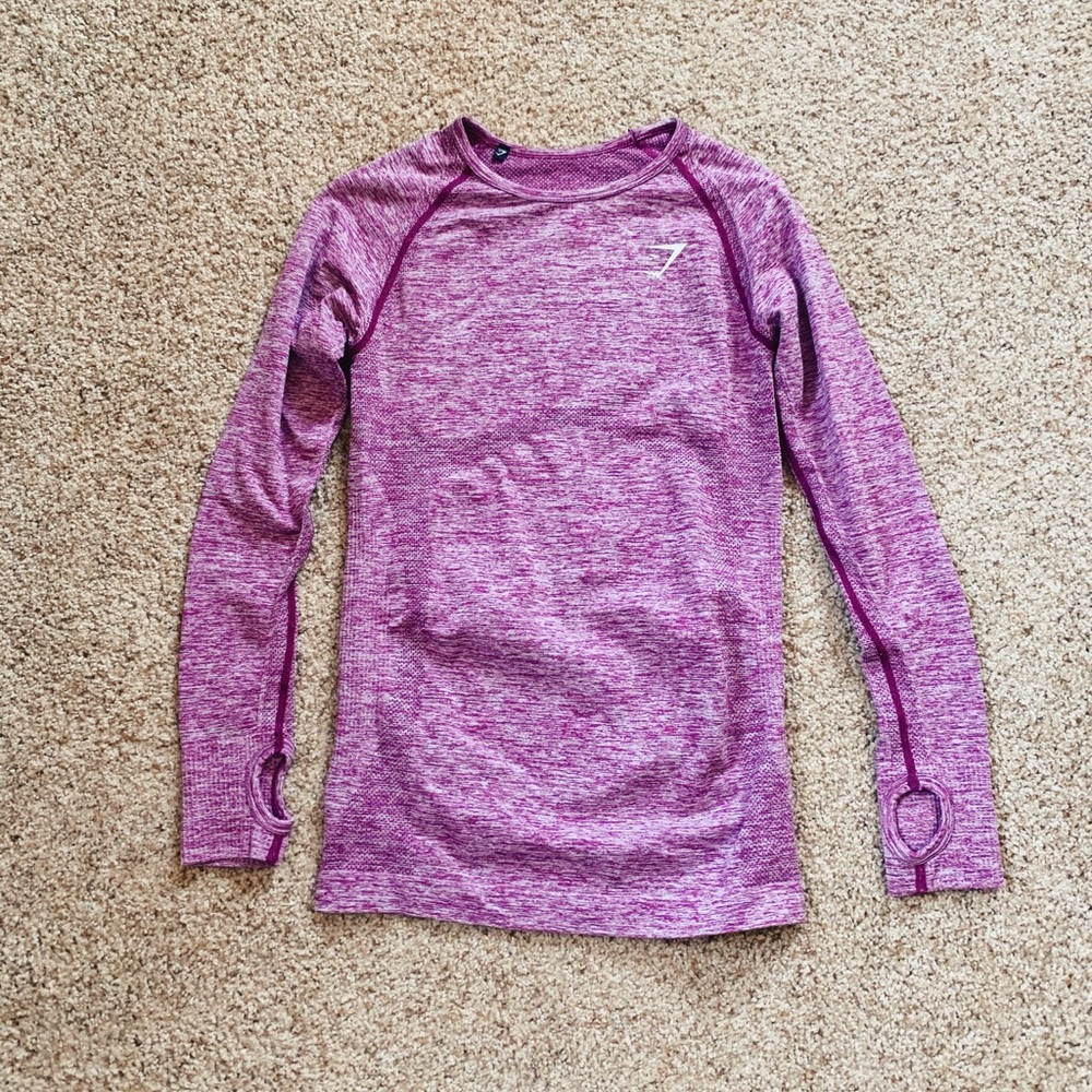 Gymshark Fitted Long Sleeve Top